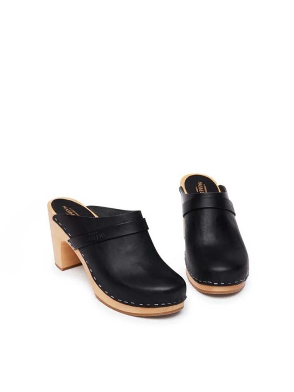Swedish Hasbeens Essential Clog Black